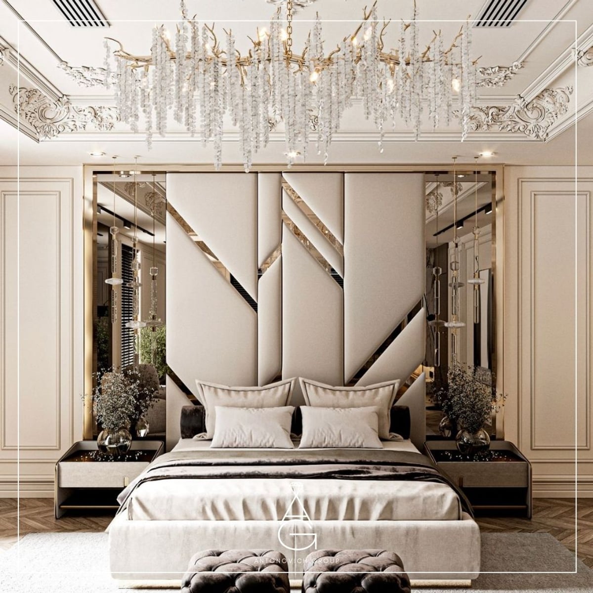 Masterful Elegance in Bedroom Interior Design and Fit-Out | Luxury ...