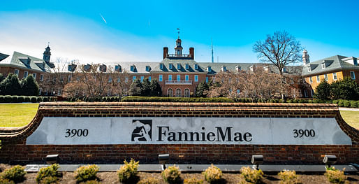 VIew of Fannie Mae's headquarters in Washington, D.C. Image courtesy of Flickr user ehpien.