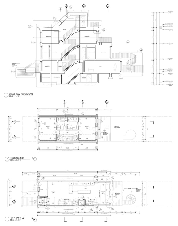 Proposed Section and Plans