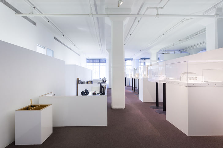 Reception area and front office. Photo: Brett Beyer.