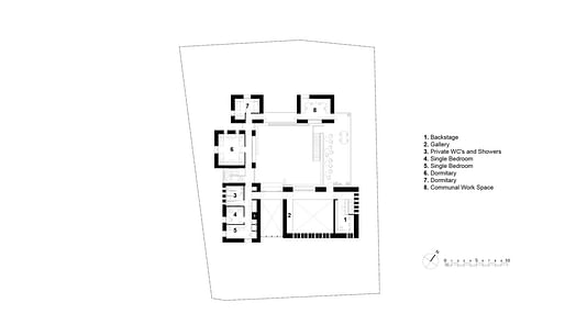 First Floor plan by Project V Architecture. 