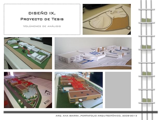 Thesis Project, Convention Center Puerto Plata - Several analysis volumes