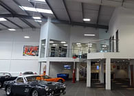 Architectural Mezzanine Floor for Super Car Trader