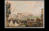 The Coliseum, Watercolor, 18th century. Image courtesy James Tice.