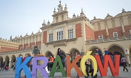 Kraków in Poland was named European Capital of Culture in 2000 – but the title does not always translate into growth. (The Guardian; Photograph: Art Widak/Demotix/Corbis)