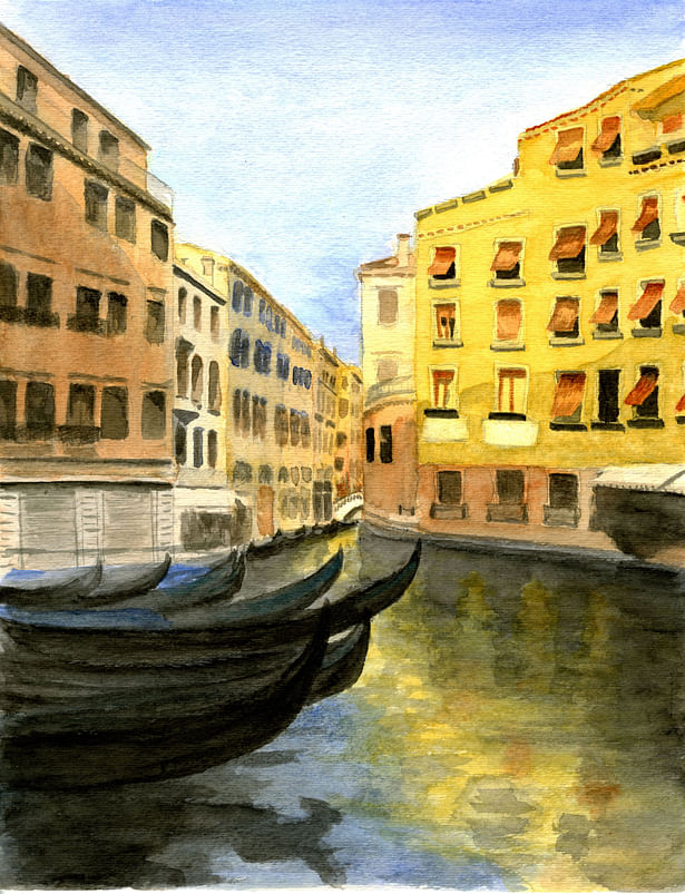 Watercolor, Venice