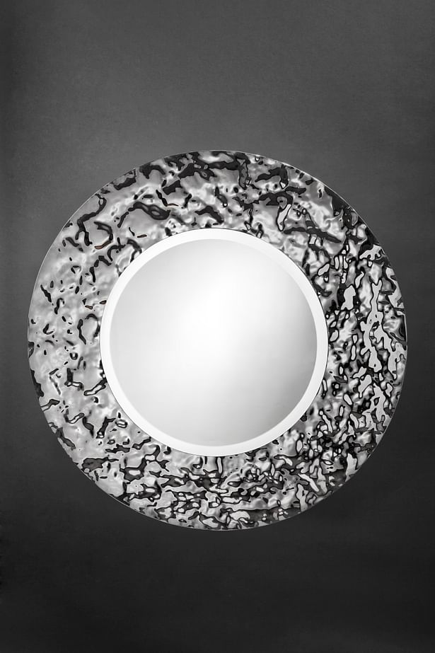 Circle Mirror Aqua