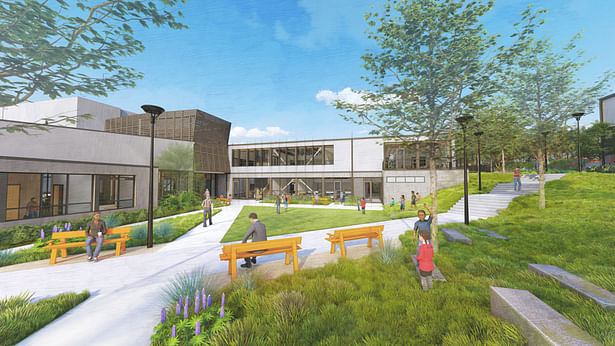 Sunnydale Community Center (Rendering: LMSA)