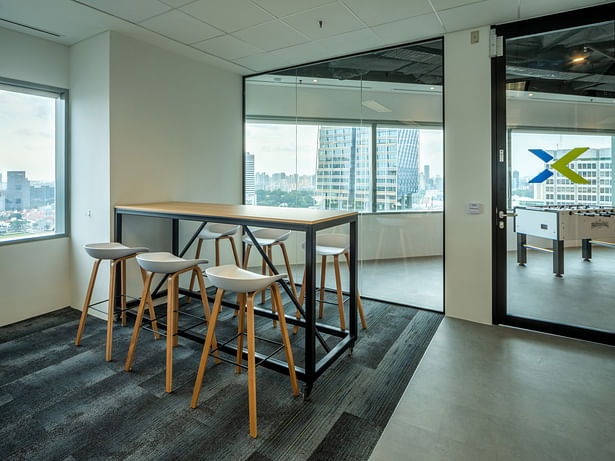 Nutanix corporate office interior design by Space Matrix