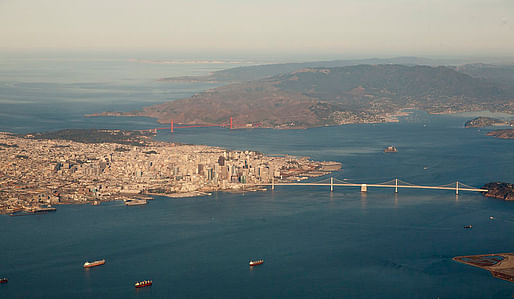 While San Francisco's steep elevations might make it seem protected from rising sea levels, 'king tides' reveal just how vulnerable the city's lower stretches remain. Photo: Doc Searls / Wikipedia