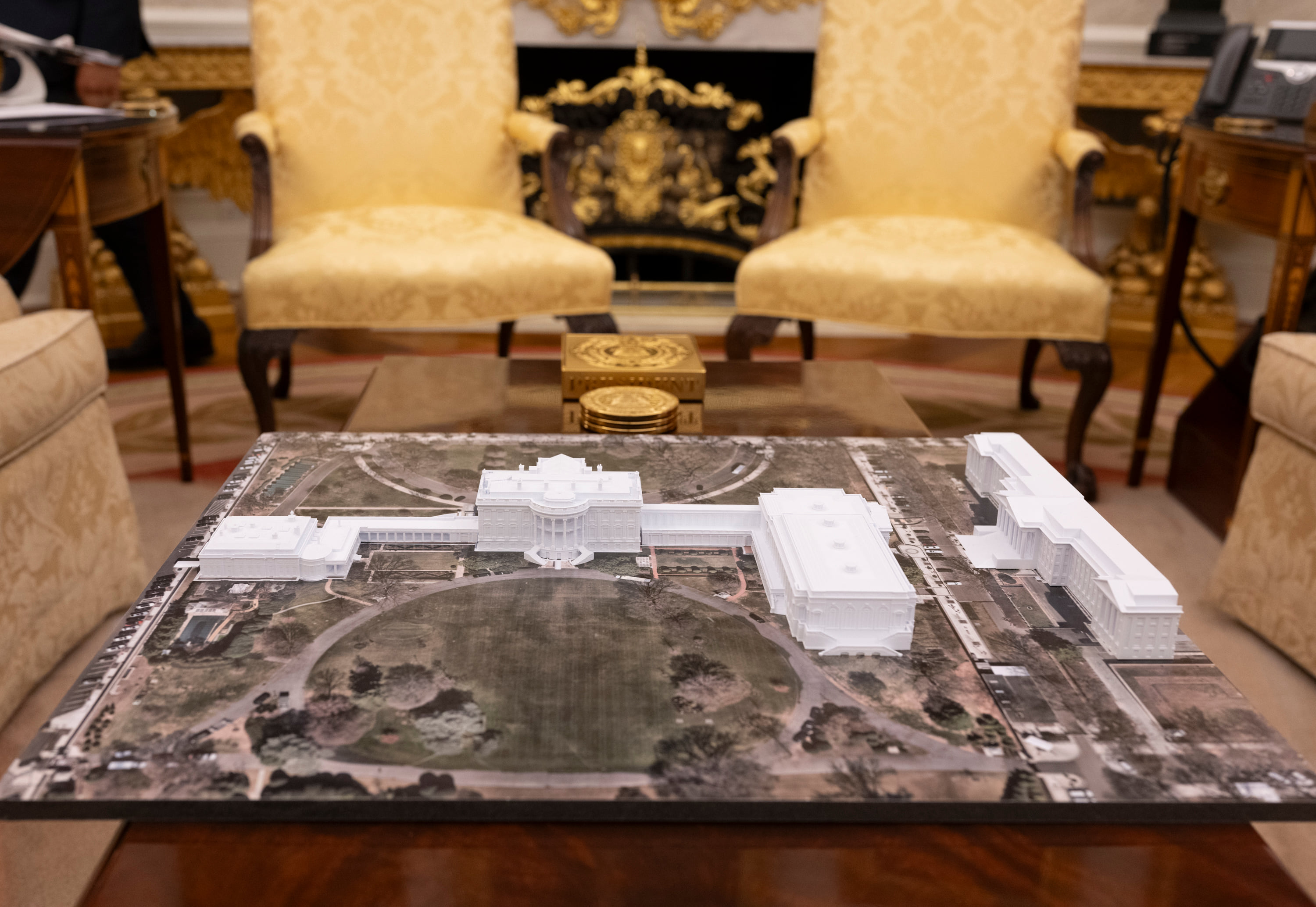 Trump hires new architect for White House ballroom after rift with ...