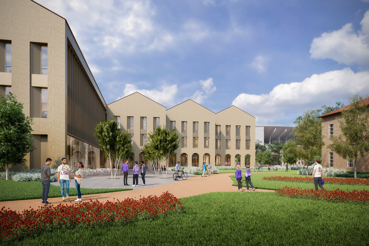 New Library at Louisiana State University | EskewDumezRipple | Archinect