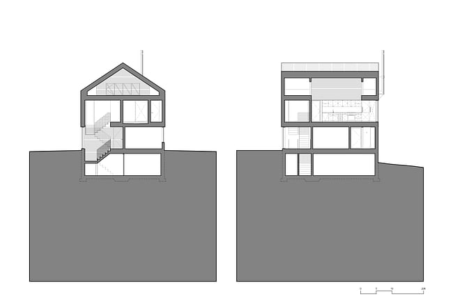 North-south elevations. Image credit: MacKay-Lyons Sweetapple Architects