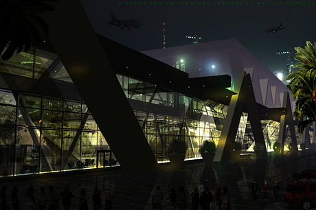 .Terminal Airport conceptual design proposal 5 for Swedish government