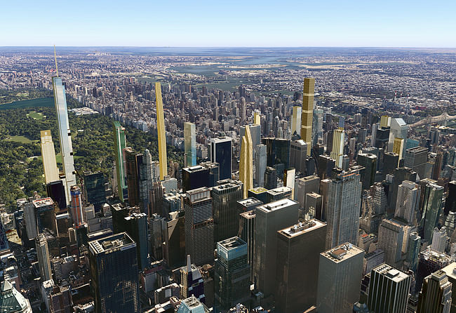 Future New York over Midtown towards Central Park. Image via cityrealty_nyc's Flickr