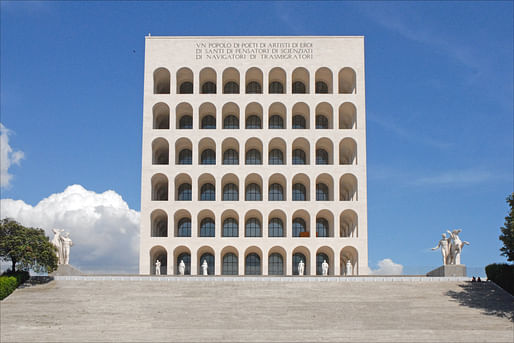 Palazzo della civiltà del lavoro, also known as "Square Colosseum". Image via wikicommons 