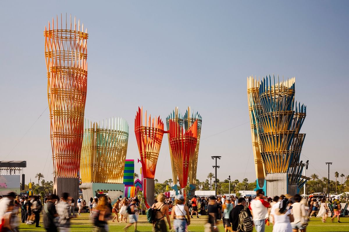 Coachella debuts 2024 art installations, its ‘largest immersive and architectural works yet’