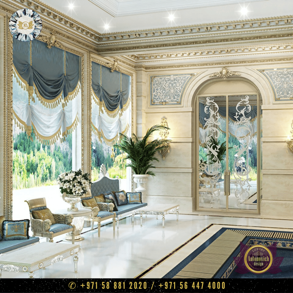 Indoor Swimming Pool Interior Design | Luxury Antonovich Design | Archinect