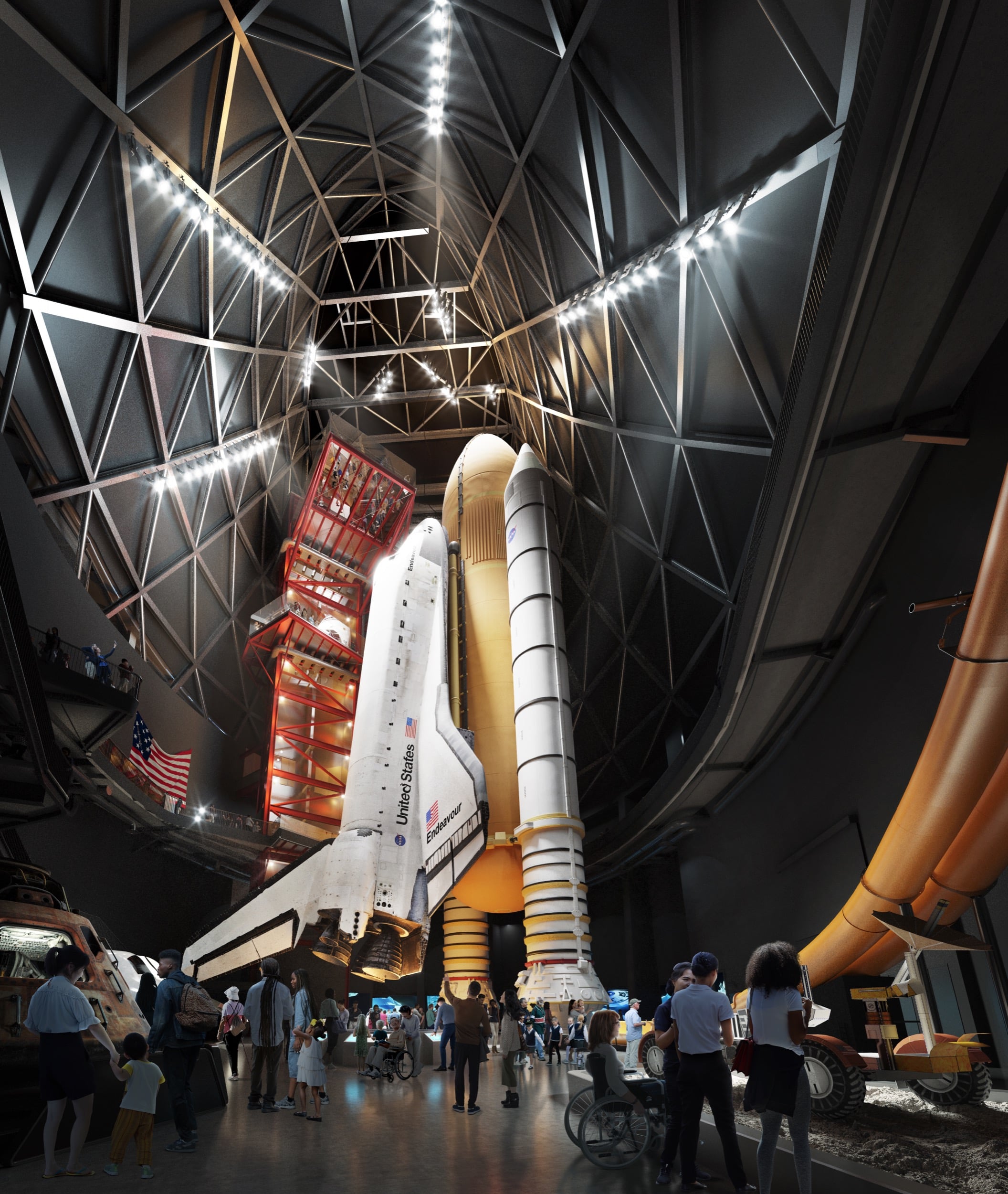 ZGF designs new home for Space Shuttle Endeavour in Los Angeles | News ...