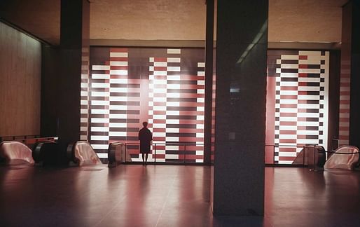 Josef Albers' Manhattan in the Pan Am Building (via theartnewspaper.com)