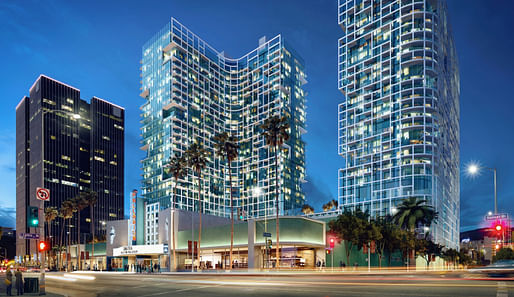 The Palladium Residences project is one step closer to becoming a reality. Rendering courtesy of Natoma Architects.