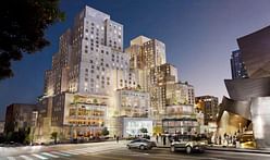 Frank Gehry's Grand Avenue Project files for construction permits with City of Los Angeles