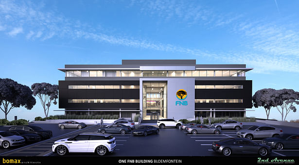 First National Bank head offices rendering 1