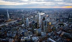 Tallest City of London tower, 22 Bishopsgate, tops out