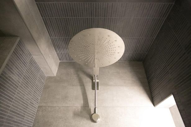View of Shower Head Detail
