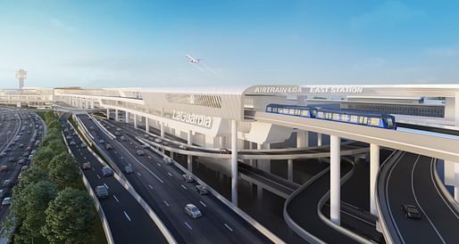 The FAA has approved the estimated $2.1 billion LaGuardia AirTrain project. Image: Courtesy Governor Andrew Cuomo's Office