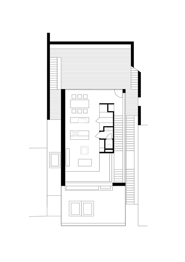 Second Floor Plan Kuba & Pilař architekti