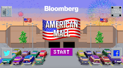 Bloomberg's The American Mall Game: A 2018 Retail Challenge.