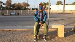 This anonymous L.A. artist is installing new bus-stop benches in the city's Eastside