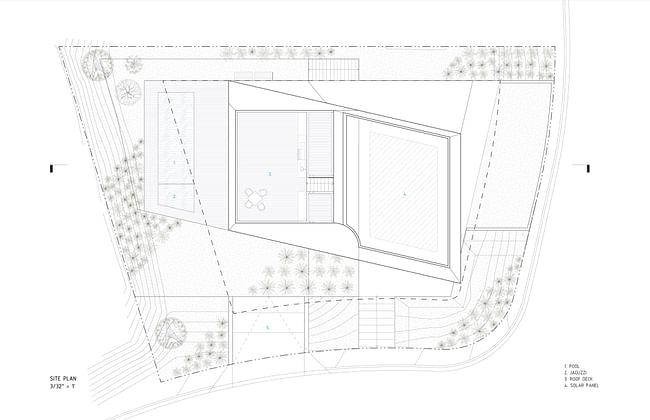 Site plan. Image credit: Arshia Architects
