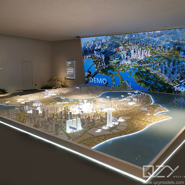 Xiamen Wetland Park Masterplan Model