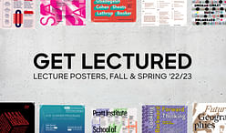 Vote now for your favorite Fall & Spring '22/23 architecture school lecture poster