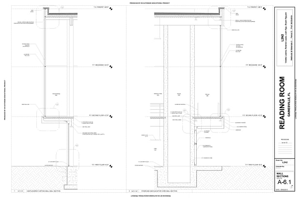 wall sections