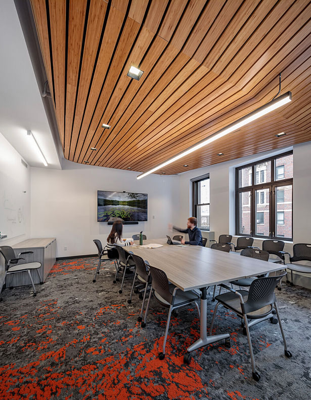 Orange themed Conference room