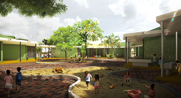 Kindergartens in Altantico Colombia, courtesy of El Equipo de Mazzanti.