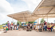 Community-built market completed in northern Ghana by [a]FA