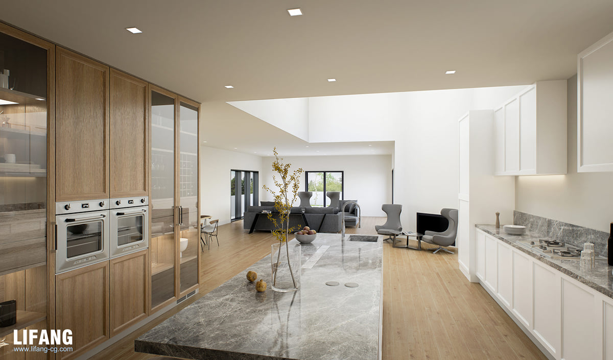 Interior residential design 3d vision by Lifang Vision | Lifang Vision ...