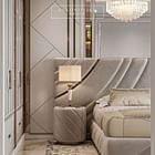 Unveiling Luxury: Antonovich Group's Master Bedroom Design