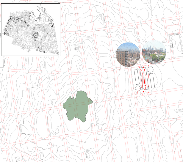 Topographical analysis of Clinton Hill