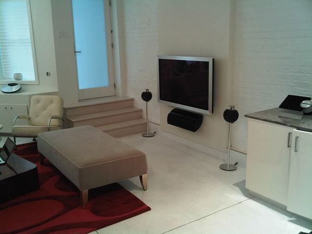 B&o BeoLab 3, BeoLab 4000 Speaker and BeoVision 4 50' Installation Capitol Hill, Washington, DC by dmg Martinez Group