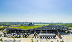 MVRDV completes stunning new green-roofed wholesale market in Taiwan