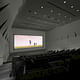 Rendering of the new UC Berkeley Art Museum and Pacific Film Archive (BAM/PFA), designed by Diller Scofidio + Renfro. View of the 233-seat film theater. Courtesy of the Regents of University of California.