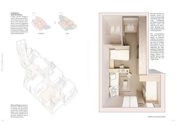 New Layout: left > the whole floor right > residential unit
