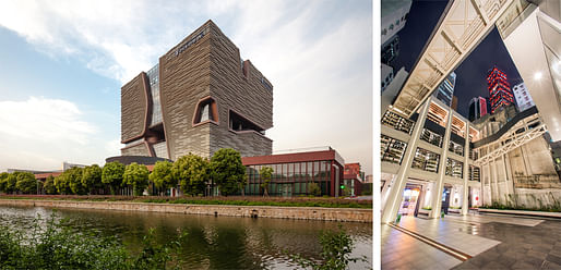 Left: Xi’an Jiaotong-Liverpool University Administration Information Building, Suzhou, China ; Right: Revitalisation Project at Mallory Street / Burrows Street, Wan Chai, Hong Kong