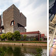 Left: Xi’an Jiaotong-Liverpool University Administration Information Building, Suzhou, China ; Right: Revitalisation Project at Mallory Street / Burrows Street, Wan Chai, Hong Kong