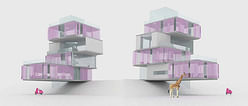 Winner of the AIA Architect Barbie Dream House Design Competition